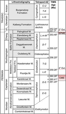 The Late Capitanian Mass Extinction of Terrestrial Vertebrates in the Karoo Basin of South Africa